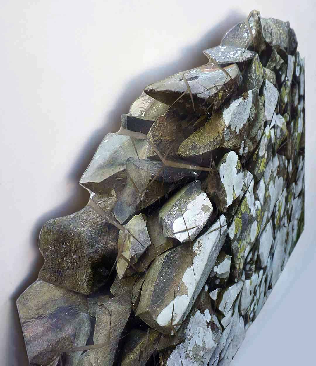 Side view of Stone Wall (Version 1)