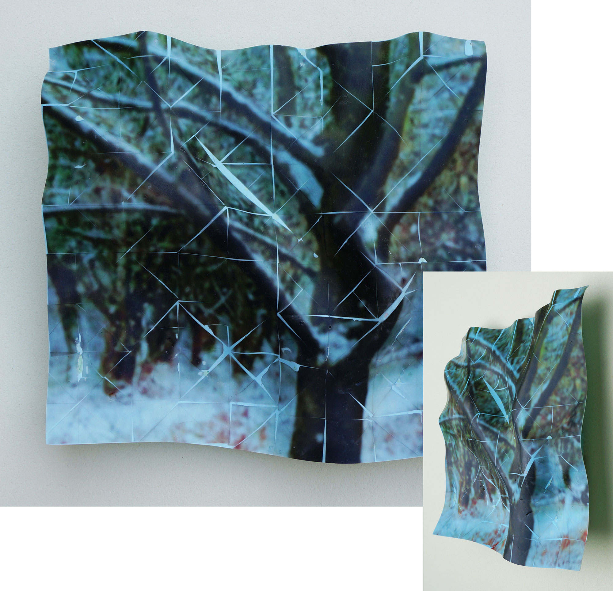 Winter Trees (Version 3), 2022, 45 x 46 x 10cms